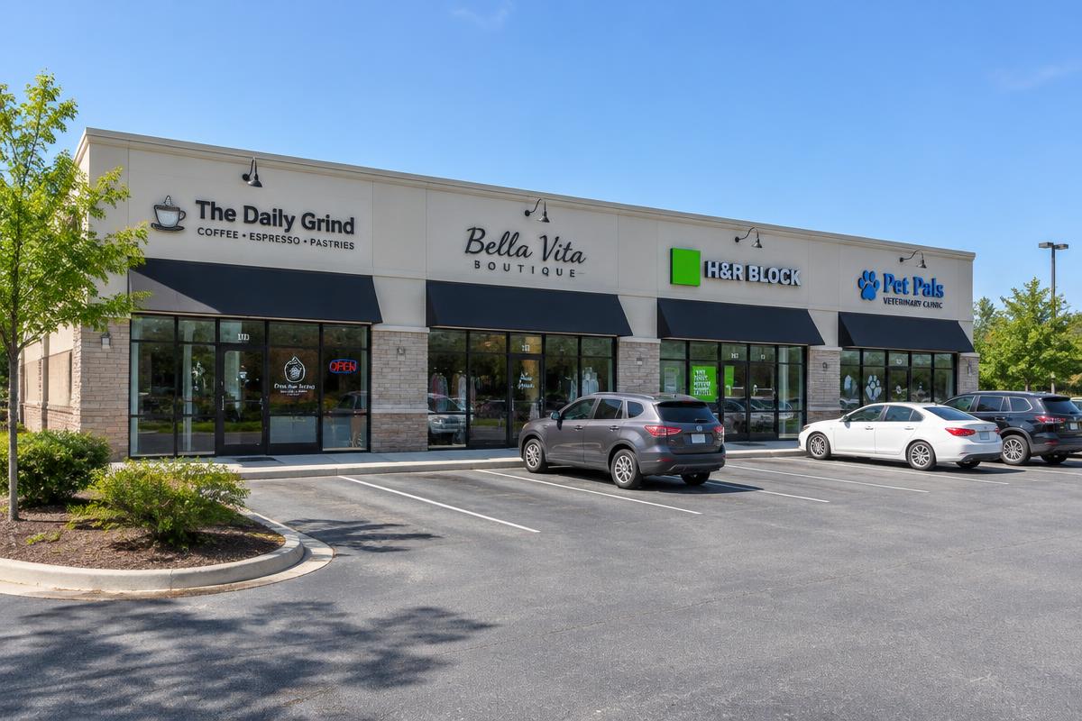 Neighborhood Retail Strip — 4 Tenants