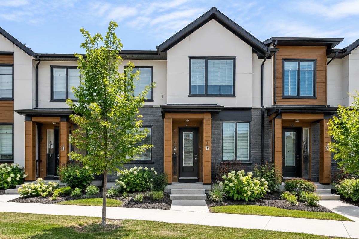Modern End-Unit Townhome